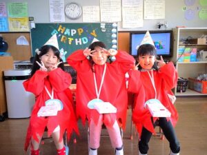 12月生まれのお友だちのお誕生日会がありました！