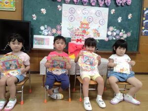 9月生まれのお友だちのお誕生日会がありました！